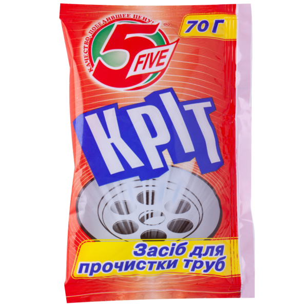 Засіб для прочищення труб для гарячої води 70гр. ТМ "5 Five"